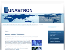 Tablet Screenshot of lunastron.com